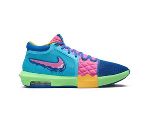 Nike Lebron Witness Vii Ips Multi Blu - Scarpe Basket Uomo EUR 47 / US 12,5