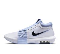 Nike Lebron Witness VIII - Scarpe da Baseball da Uomo, Misura 37, Alluminio Bianco Thunder Blue, 42.5 EU