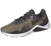 Nike Legend Essential 2, Sneaker Uomo, Cargo Khaki/Olive Grey-Dk Smoke Grey, 41 EU