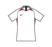 Nike Legend Jersey SS Maglia, Unisex Bambini, White/University Red/Black/Black, XS
