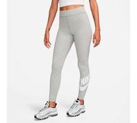 Nike Women's Pantaloni W NSW Nk CLSC Gx HR Tight Ftra, Dk Grey Heather/White, DV7791-063, M