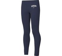 Nike Leggings A Vita Alta Sportswear Favorites - Ragazzi E Ragazze, Midnight Navy, FD0889-410, M