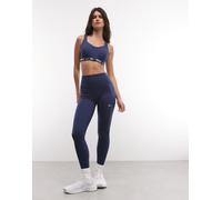 Nike leggings da training One Dri-FIT senza cuciture a vita alta blu navy M
