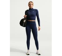 Nike Leggings Nike One Seamless Front a vita alta e lunghezza intera xlarge blu
