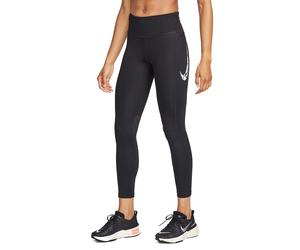 Nike Leggings Running Swoosh Fast Nero Donna XS