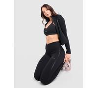 Nike Leggings Wrap Graphic Swoosh Training, nero S