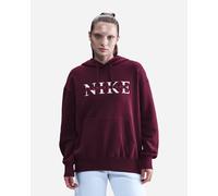 Nike Life Swoosh W - Felpa - Donna - Rosso S