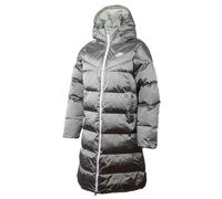 Nike Long Puffer Parka Therma Fit Synthetic Fill Jacket DQ6878 014 Silver XS/S/M