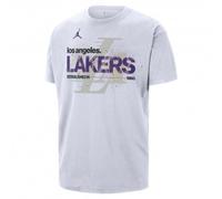 Nike Los Angeles Lakers Courtside Maglia Basket Bianco Viola Uomo L