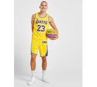 Nike Los Angeles Lakers Icon Edition Swingman Men's Nike NBA Shorts, Giallo XXL