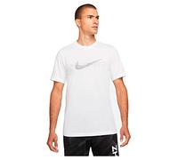 Nike M DF Tee Db NK PRO, T-Shirt Uomo, White