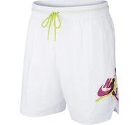 Nike M J 7" Jumpman Poolside Short, Pantaloncini Sportivi Uomo, White/Cyber/Active Fuchsia, XS