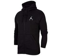 Nike M J Jumpman Fleece FZ, Felpa Uomo, Black/Black/Black/(White), 4XL