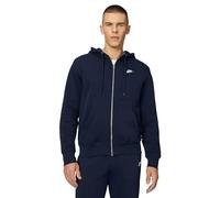 Nike Club Bb Full - Zip Felpa Uomini Blu Scuro
