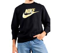NIKE M NK CLUB BB GFX CREW BLACK FN3890 011 - NERO / S