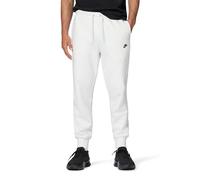 Pantaloni da tennis da uomo Nike Club Jogger - white/white/black - Bianco (M)
