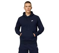 Felpa da tennis da uomo Nike Club Fleece Pullover - obsidian/obsidian/white - Blu (L)