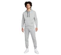 Nike M NK Club FLC GX HD TRK Suit Tuta da Ginnastica, Dk Grey Heather/White, XL Uomo