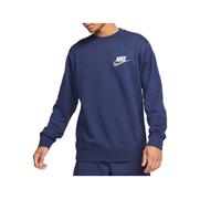 NIKE M NK CLUB+ FT CREW LBR FB7684 410 - BLU / XS