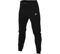 Pantaloni Jogger in French Terry Nike Club - Uomo, Black/Black/White, FN3801-010, XL