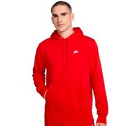 Nike M Nk Club Ft Po Hoodie Felpa Rosso Capp Logo Picc Uomo FN3866-657
