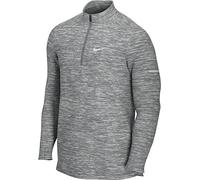 Nike M NK DF ELMNT Top Hz Maglia Lunga, Smoke Grey/Grey Fog/Reflective Silv, S Uomo