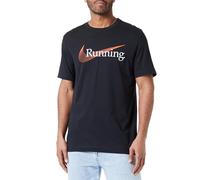 Nike M NK DF Tee Heritage, T-Shirt Uomo, Black