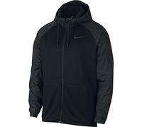 Nike M Nk Dry HD LS FZ Utility Core, Felpa Uomo, Black/Mtlc Hematite, XL-T