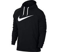 Nike M NK Dry Hoodie PO Swoosh Felpa, Uomo, Black, L-T