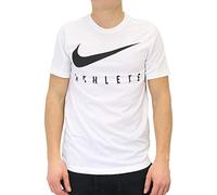 Nike M Nk Dry Tee Db Athlete, Maglietta a Maniche Corte Uomo, Bianco (White/Black), 4XL-T