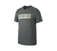 Nike M NK Dry Tee Db Bar T Shirt, Uomo, Mineral Spruce/Spruce Fog, S