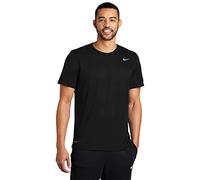 Nike M Nk Dry Tee Dfc Crew Solid T-Shirt, Uomo, Black/(White), M-T