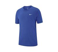 Nike M NK Dry Tee DFC Crew Solid T Shirt, Uomo, Game Royal/White, L