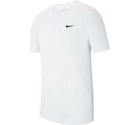 Nike M Nk Dry Tee Dfc Crew Solid T-Shirt, Uomo, White/(Black), 3XL-T