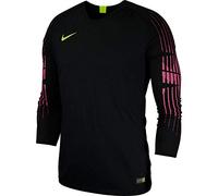 Nike M NK GARDIEN II GK JSY LS Maglietta Manica Lunga, Uomo, Black/Black/Volt, L