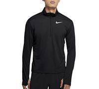 Nike M Nk Pacer Top Hz, T-Shirt A Manica Lunga Uomo, Black/Black/Reflective Silv C/O, S