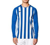 Nike M Nk STRP Dvsn III JSY LS T-Shirt A Manica Lunga, Uomo, Royal Blue/White/Black/(Black), S