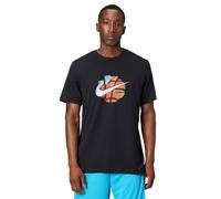 Nike M NK Tee Std Asbury VRDNA T-Shirt da Uomo Basket Black M