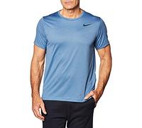 Nike M NK Top SS HPR Dry T-Shirt, Uomo, Mystic Navy/Stone Blue/Htr/(Black), 3XL