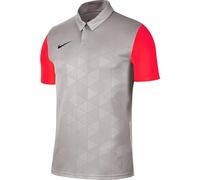 Nike M Nk Trophy Iv Jsy Ss, Maglietta a Maniche Corte Uomo, Grigio (Pewter Grey/Bright Crimson/Black), M