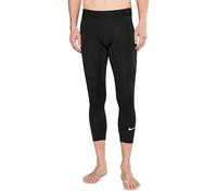Nike M NP DF 3QT Tight Leggings, Black/White, XL Uomo