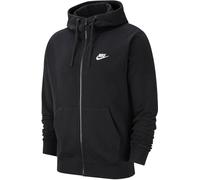 Felpa con cappuccio e zip a tutta lunghezza Nike Sportswear Club - Uomo - Nero M