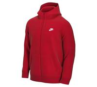 Nike M NSW Club FZ BB Felpa con Zip, Uomo, Rosso, M