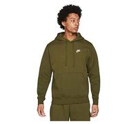 Nike M NSW Club Hoodie PO BB Felpa con Cappuccio, Rough Green/Rough Green/White, XL Uomo