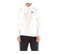 Nike M Nsw Club Po Bb, Felpa con Cappuccio Uomo, Bianco (White/White/Black), L