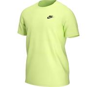 Nike M Nsw Club Tee Maglietta, Lt Lemon Twist Black, M Uomo