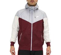 Nike M NSW He WR Jkt HD, Giacca Sportiva Uomo, Night Maroon/Wolf Grey/Sail/Sa, 2XL