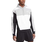Nike M NSW Hoodie PO BB CB, Felpa Uomo, Dk Grey Heather/Black/White/(White), XS