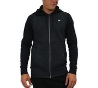 Nike M NSW Optic FZ Felpa con Zip, Uomo, Nero, XS