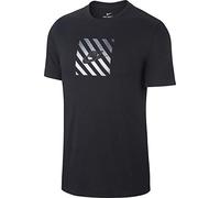 Nike M NSW SS Tee Triple Blk 1 Maglietta da Uomo, Uomo, Maglietta, BV7575, Nero, XS